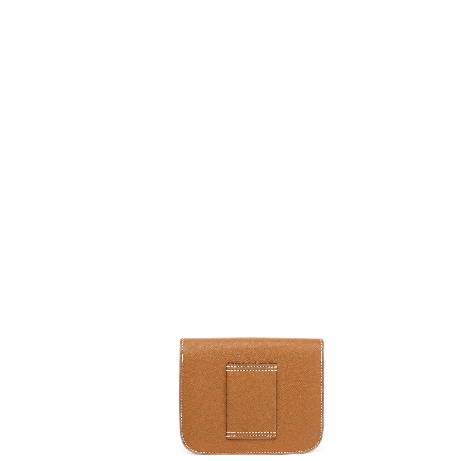 HERMES CONSTANCE SLIM EPSOM GOLD GHW STAMP W