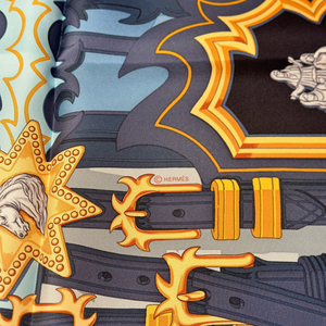 HERMES BRIDES ET DESTIN SILK SCARF 90CM