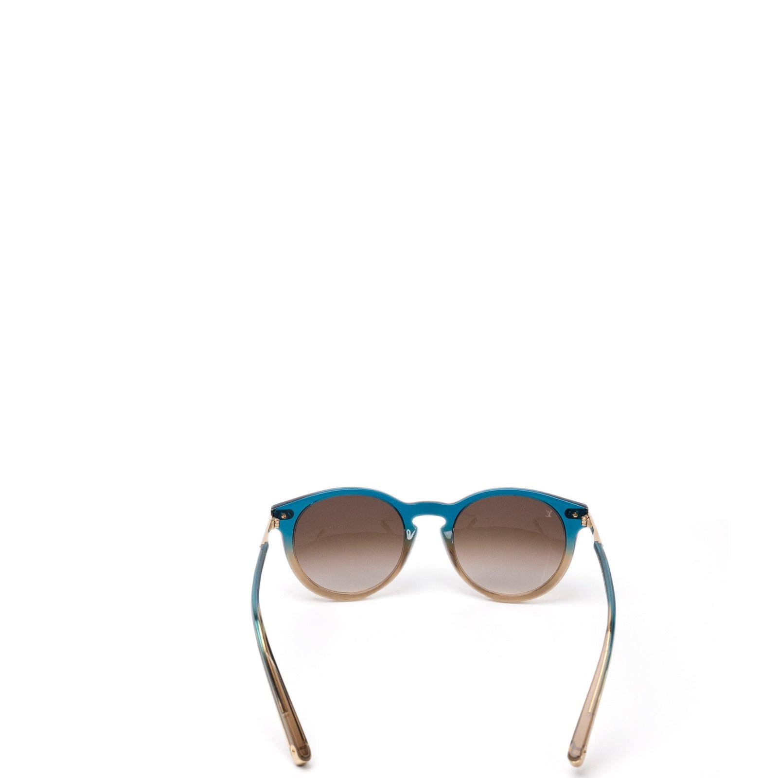 LOUIS VUITTON Z0733W BLUE / BEIGE GRADIENT ROSALIE SUNGLASSES GHW