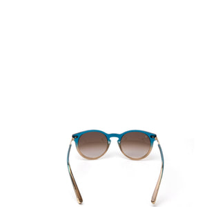 LOUIS VUITTON Z0733W BLUE / BEIGE GRADIENT ROSALIE SUNGLASSES GHW