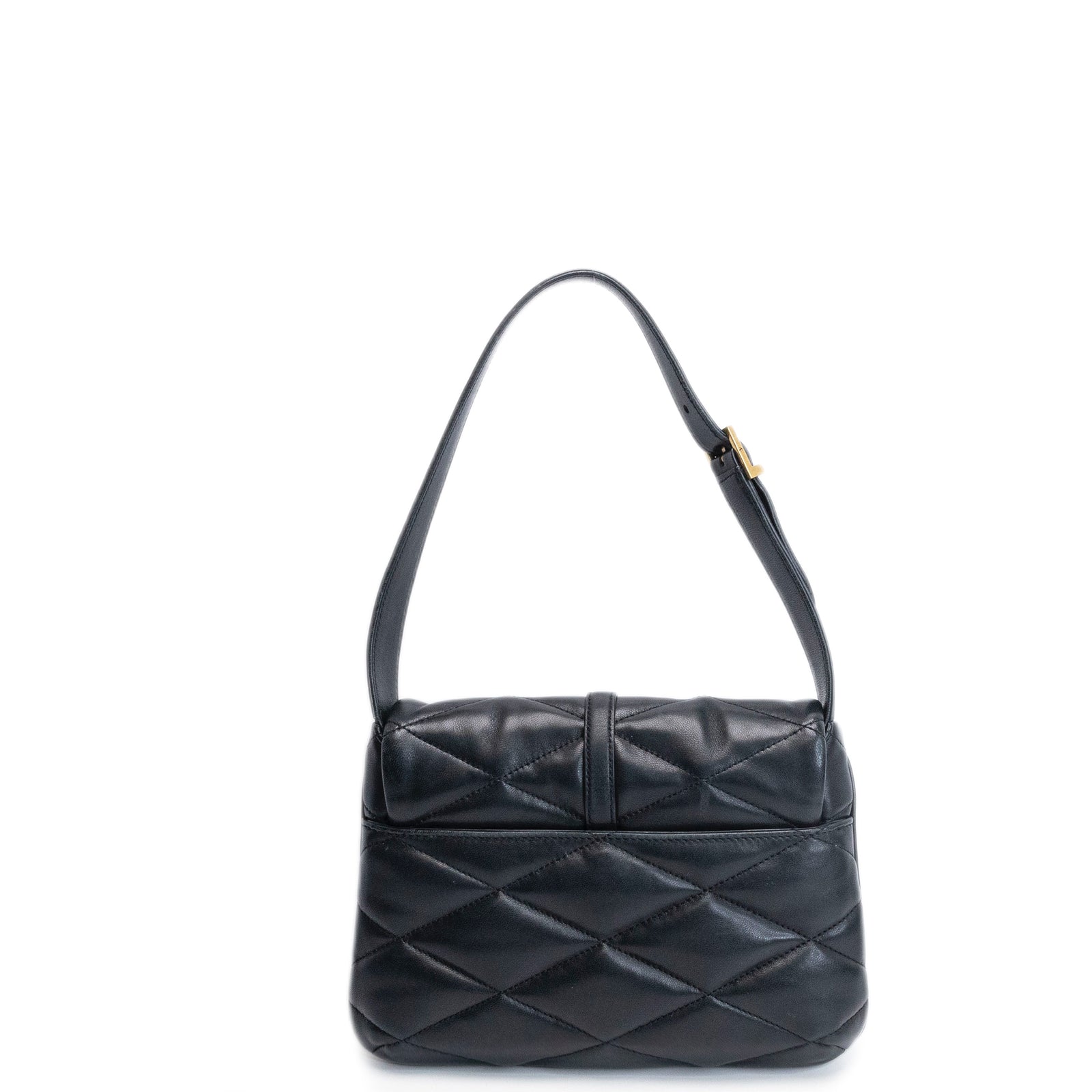 SAINT LAURENT LE 57 QUILTED SHOULDER BAG LAMBSKIN GHW