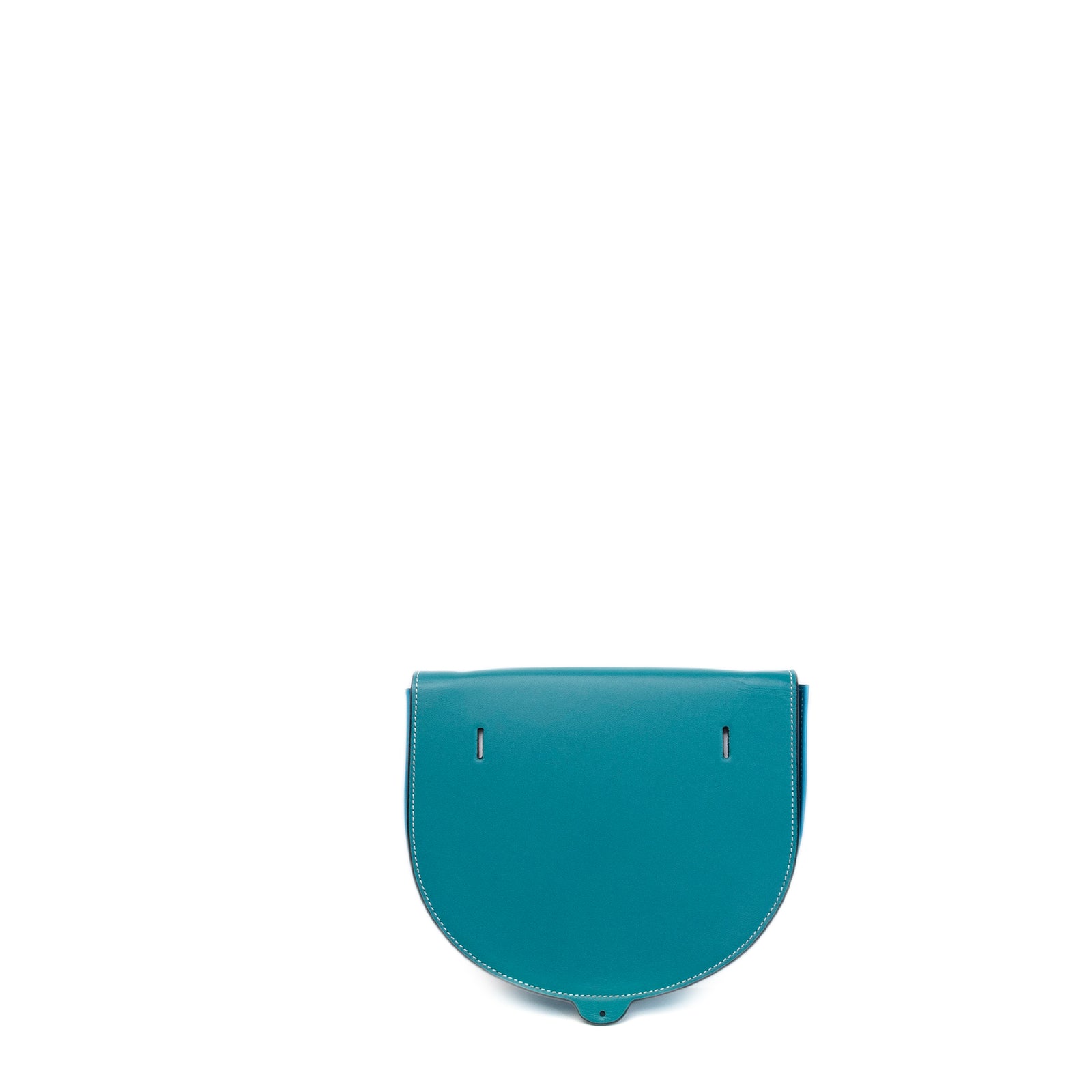 LOEWE SMALL HEEL POUCH GREEN CROSSBODY BAG SHW