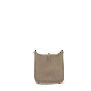 HERMES MINI EVELYNE BEIGE MARFA SHW STAMP W
