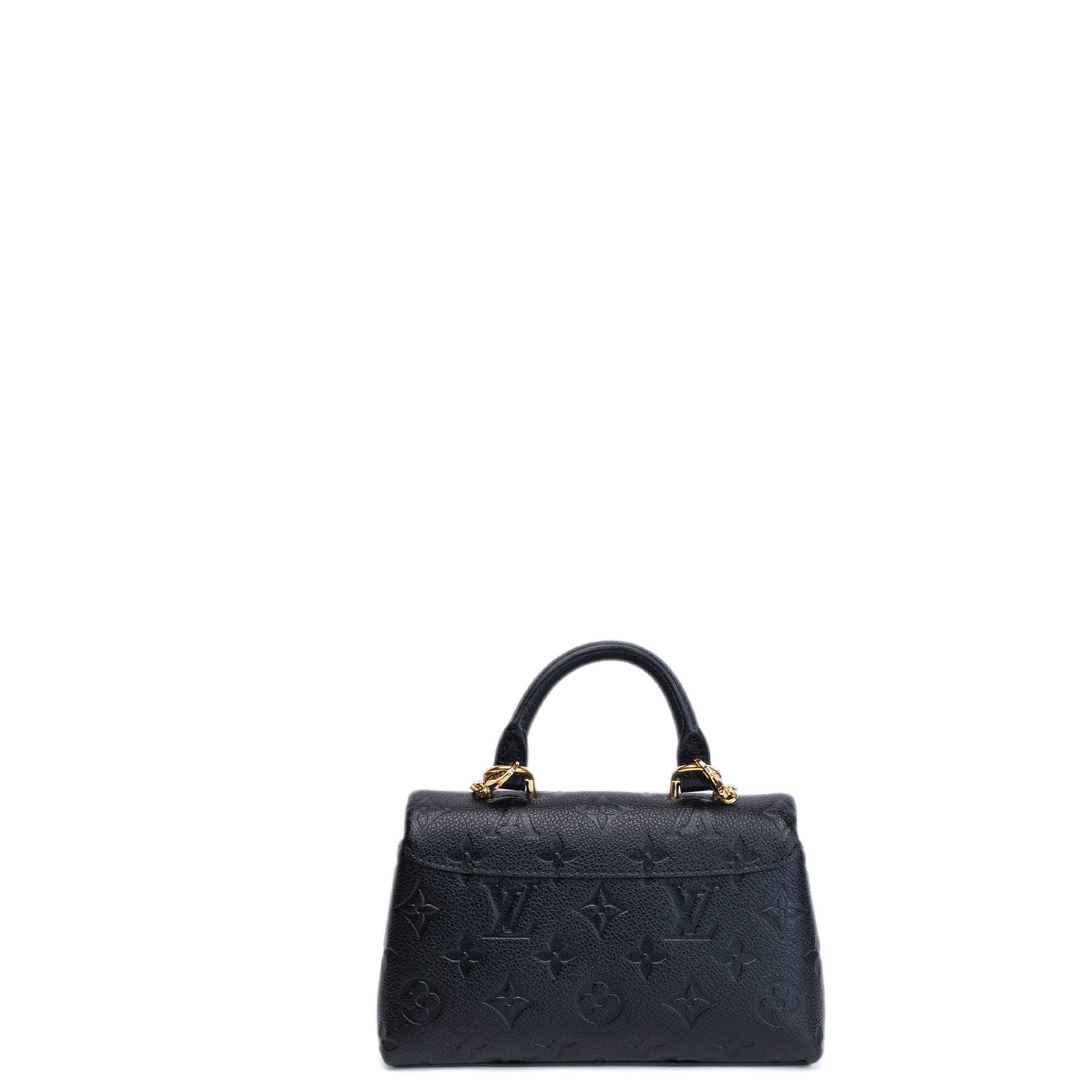 LOUIS VUITTON NANO MADELEINE MONOGRAM EMPREINTE LEATHER BLACK GHW (MICROCHIP)