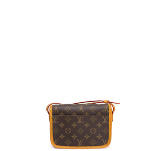 LOUIS VUITTON SATCHEL WEARABLE WALLET MONOGRAM GHW (MICROCHIP)