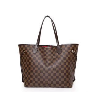 LOUIS VUITTON NEVERFULL MM DAMIER EBENE CANVAS GHW