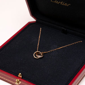 CARTIER LOVE PENDANT NECKLACE ROSE GOLD