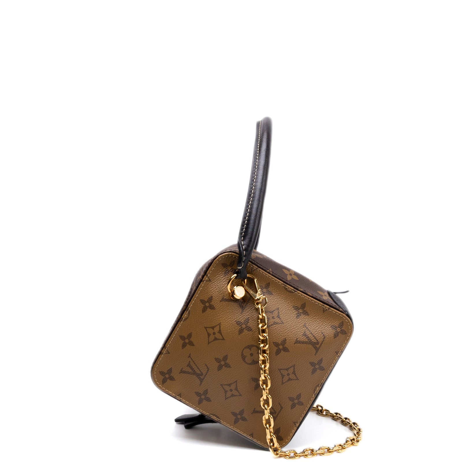 LOUIS VUITTON DICE BAG MULTICOLORED MONOGRAM REVERSE CANVAS GHW