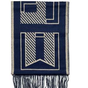 HERMES CASAQUE LETTRES AU CARRE MUFFLER 30*160CM