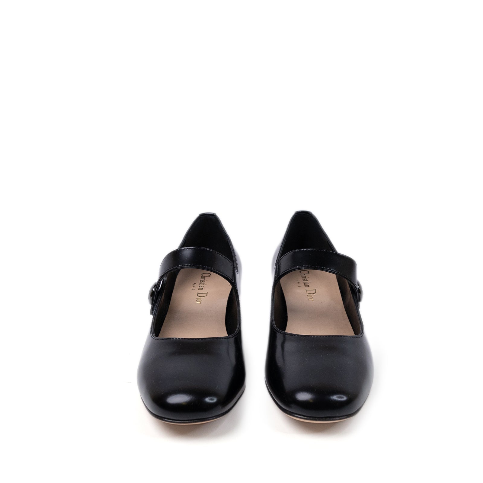 CHRISTIAN DIOR MARY JANE PUMPS BLACK