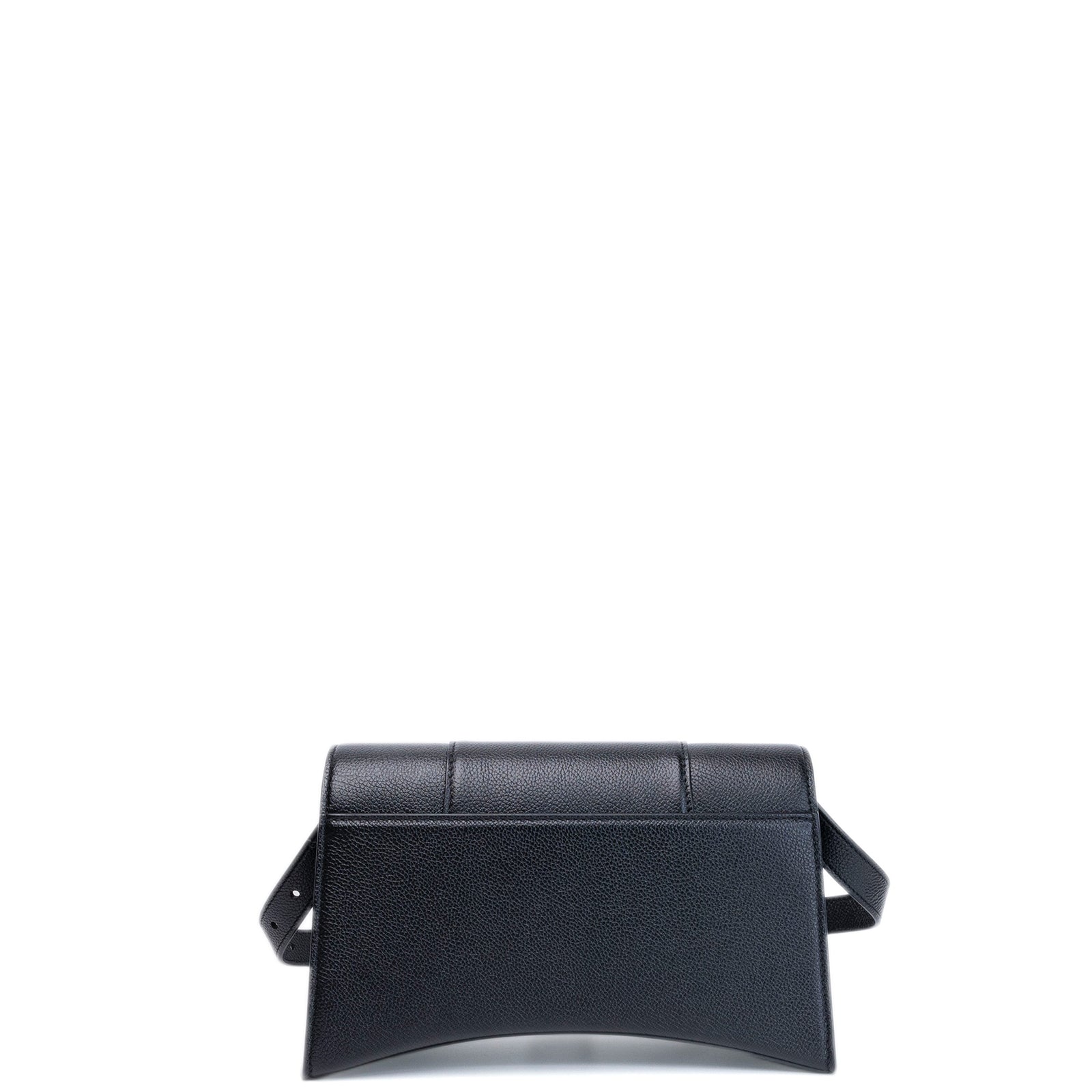 BALENCIAGA DOWNTOWN SHOULDER BAG BLACK CALFSKIN SHW