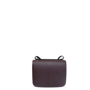 HERMES CONSTANCE MINI EPSOM ROUGH SELLIER GHW STAMP Z