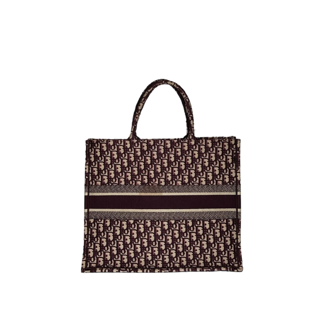 CHRISTIAN DIOR LARGE BOOK TOTE  RED