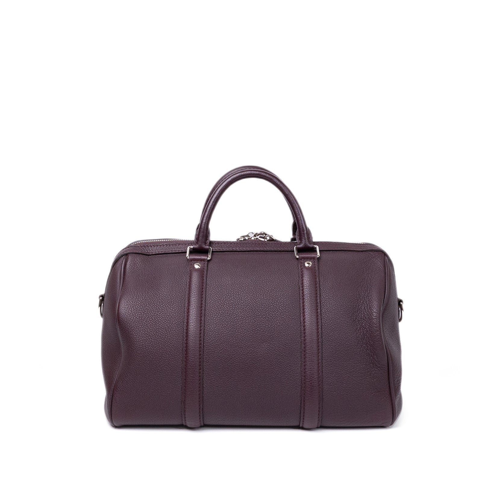 LOUIS VUITTON SOFIA COPPOLA RED BROWN LEATHER BAG SHW