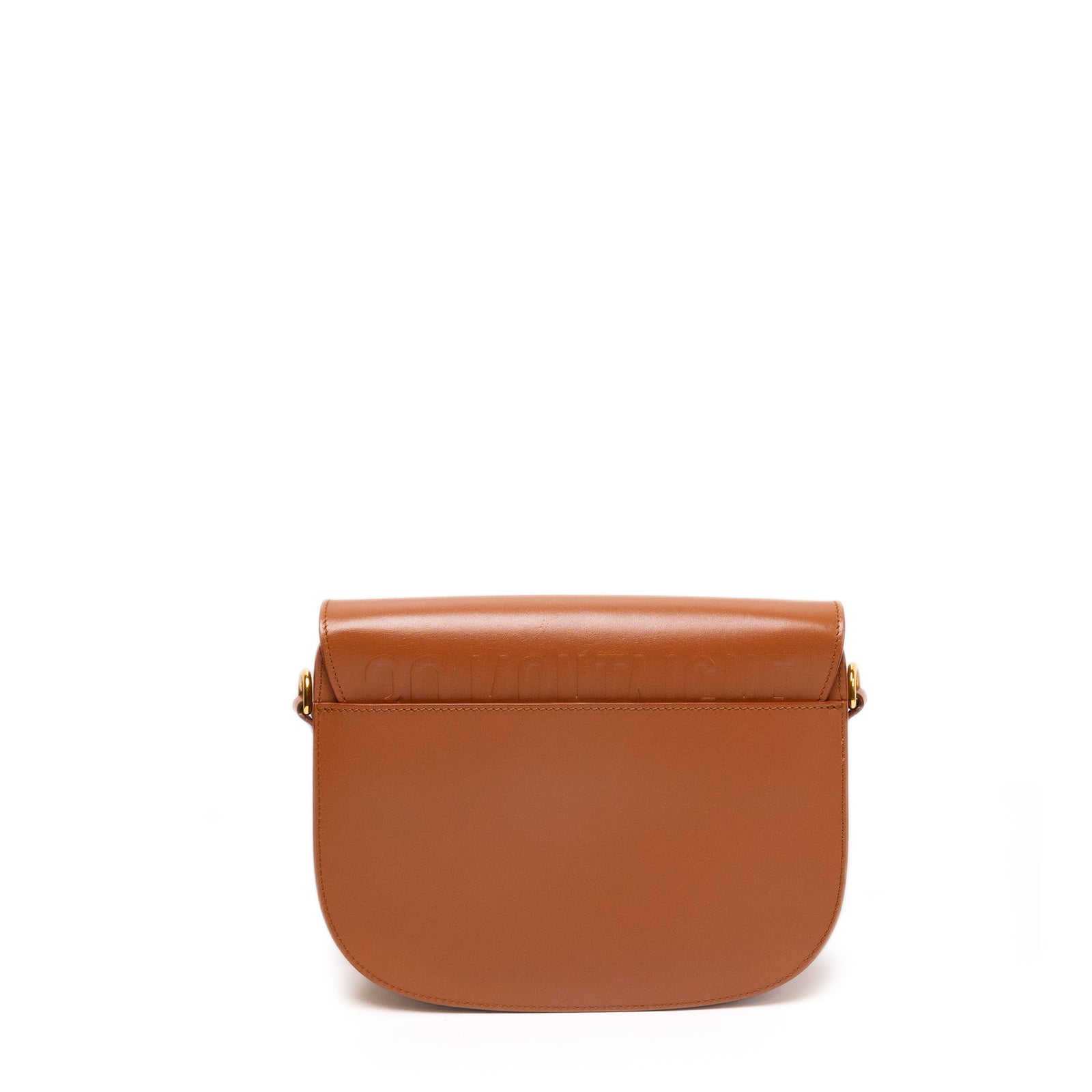 CHRISTIAN DIOR MEDIUM DIOR BOBBY BAG DARK TAN CALFSKIN LEATHER GHW