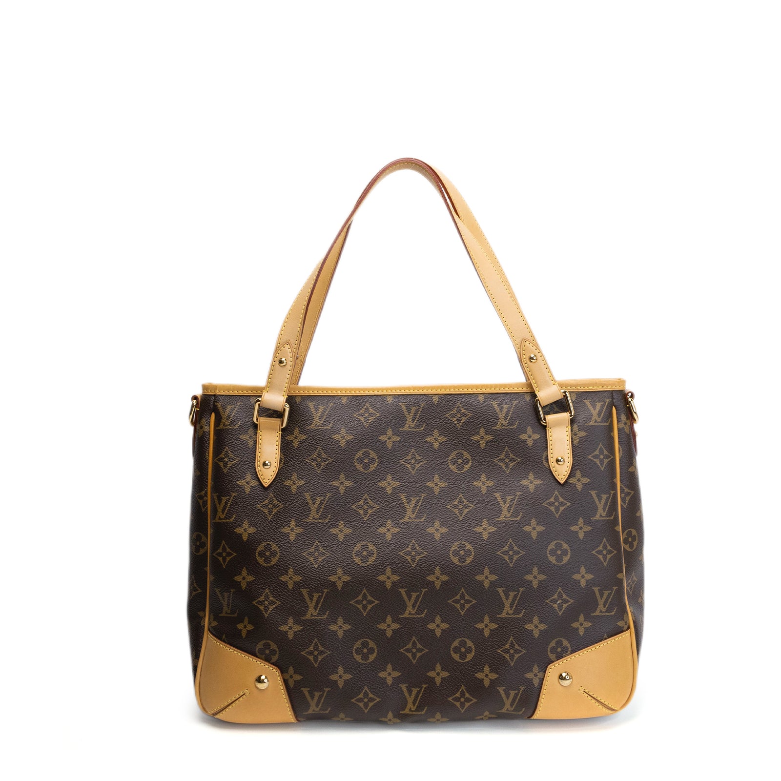 LOUIS VUITTON ESTRELA MEDIUM BROWN COATED CANVAS MONOGRAM GHW