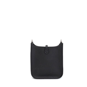 HERMES MINI EVELYNE CLEMENCE BLACK SHW STAMP K