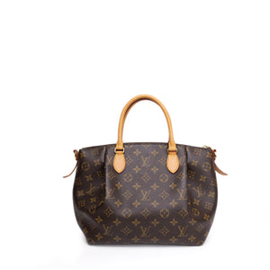 LOUIS VUITTON TURENNE PM BAG MONOGRAM CANVAS BROWN GHW