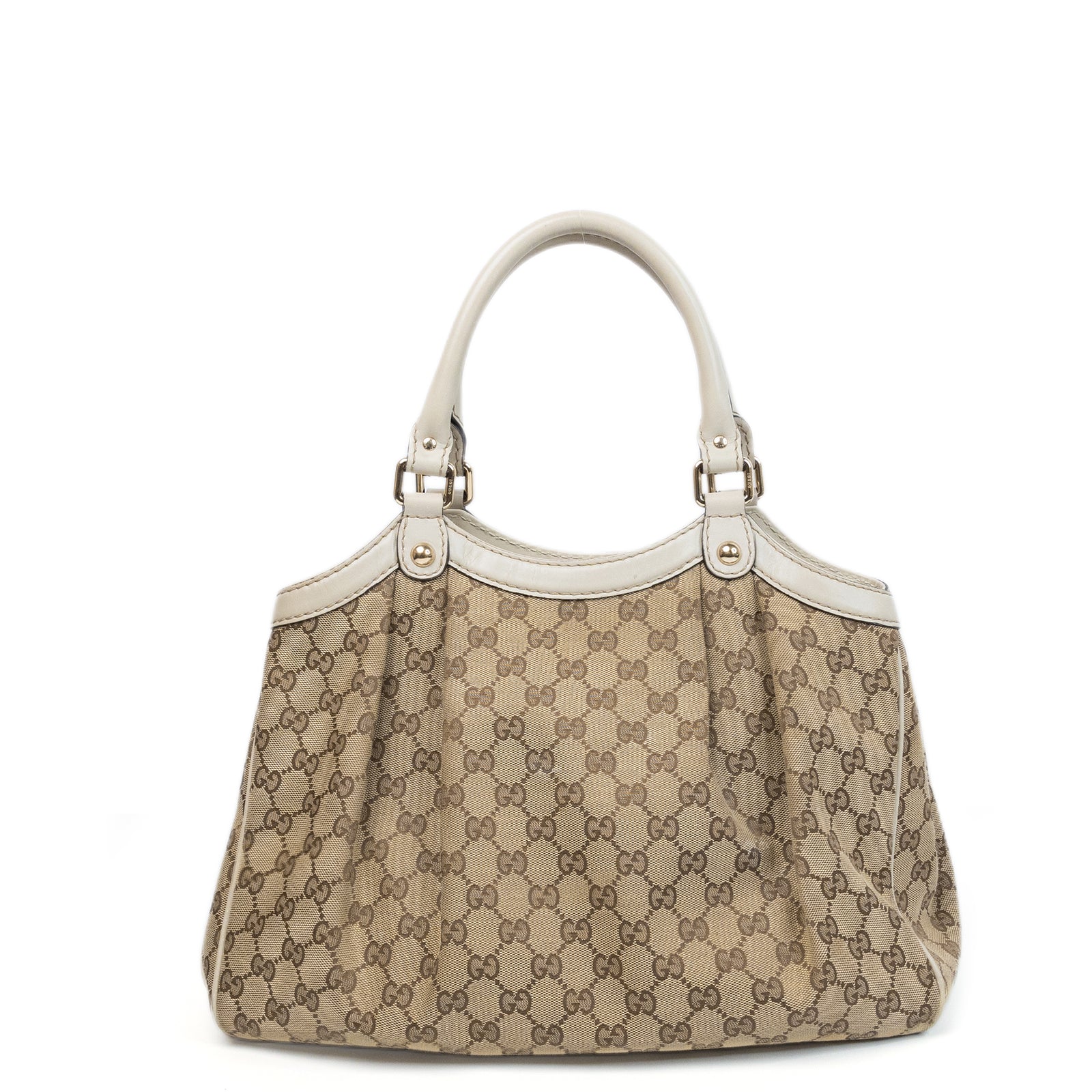 GUCCI GG SUPREME CANVAS SUKEY TOTE BAG SHW