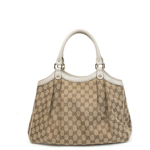 GUCCI GG SUPREME CANVAS SUKEY TOTE BAG SHW