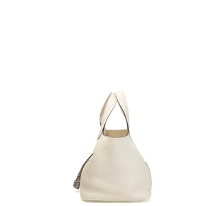 HERMES PICOTIN 18 LOCK BAG NATA SHW STAMP Z