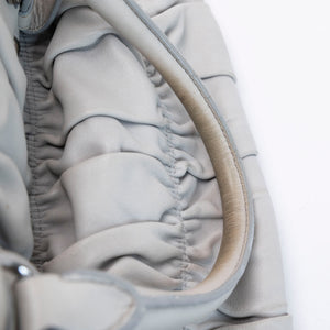 PRADA NAPPA GAUFFRE LARGE BAG GREY SHW