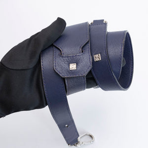 LOEWE MEDIUM PUZZLE BAG NAVY CALFSKIN SHW