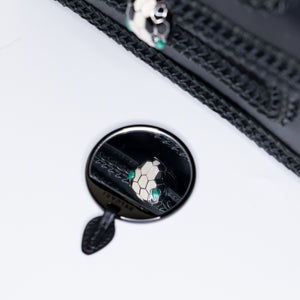 BVLGARI SERPENTI FOREVER SHOULDER BAG BLACK CALFSKIN