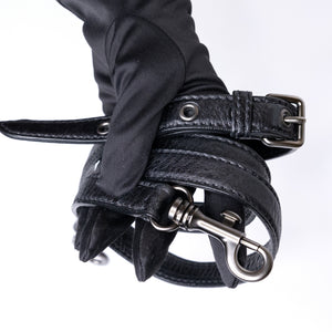 MIUMIU TOTE BAG CALFSKIN LEATHER BLACK