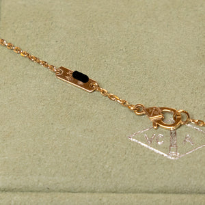 VAN CLEEF & ARPELS VINTAGE ALHAMBRA PENDANT 18K YELLOW GOLD
