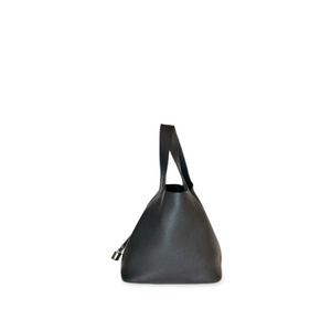 HERMES PICOTIN 22 BLACK SHW STAMP C