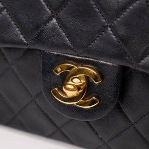CHANEL VINTAGE CLASSIC SQUARE FLAP LAMBSKIN GHW