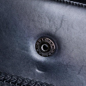 BVLGARI SERPENTI FOREVER SHOULDER BAG BLACK CALFSKIN