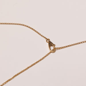 BVLGARI 18K YELLOW GOLD NECKLACE WITH ONYX
