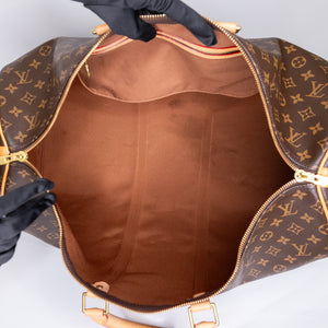 LOUIS VUITTON KEEPALL 55 MONOGRAM CANVAS