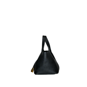 HERMES PICOTIN LOCK 18 BLACK GHW STAMP Z