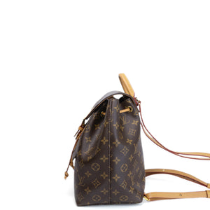 LOUIS VUITTON MONTSOURIS PM BACKPACK MONOGRAM CANVAS GHW (MICROCHIP)