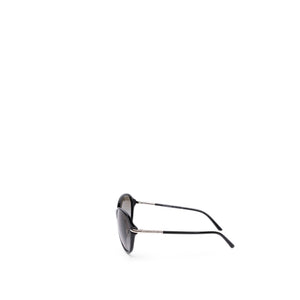 BURBERRY BLACK GRADIENT CAT EYE SUNGLASSES SHW