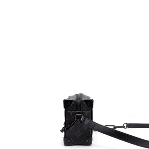 LOUIS VUITTON MINI SOFT TRUNK BLACK MONOGRAM ECLIPSE CANVAS BLACK HARDWARE