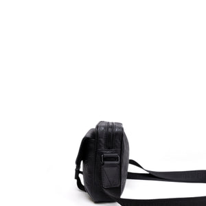 LOUIS VUITTON GETAWAY MESSENGER  BLACK MONOGRAM SHADOW LEATHER BLACK HARDWARE
