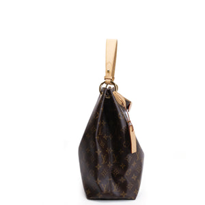 LOUIS VUITTON GRACEFUL MM MONOGRAM CANVAS GHW (MICROCHIP)
