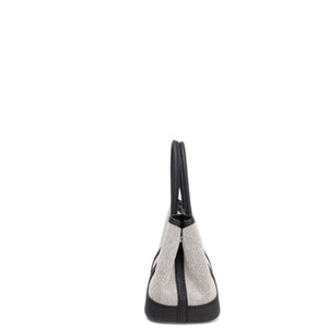 HERMES NEO GARDEN PARTY 23 CANVAS / NEGONDA ECRU-NOIR / NOIR SHW STAMP K