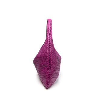 BOTTEGA VENETA HOBO BAG HOT PINK NAPPA LEATHER