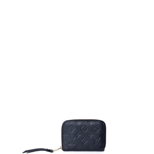 LOUIS VUITTON ZIPPY COIN PURSE MONOGRAM EMPREINTE GHW