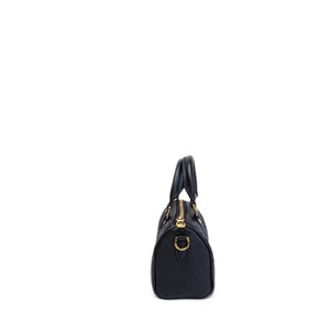 LOUIS VUITTON NANO SPEEDY BLACK MONOGRAM EMPREINTE GHW (MICROCHIP)