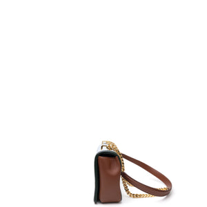 BURBERRY LOLA SMALL BLUE BAG LAMBSKIN GHW