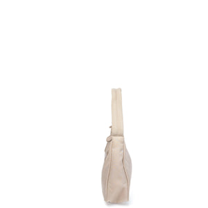 PRADA RE-EDITION 2000 SHOULDER BAG BEIGE NYLON SHW