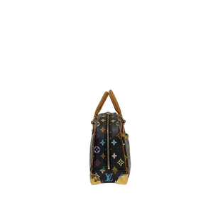LOUIS VUITTON MONOGRAM MULTICOLOUR TROUVILLE HANDBAG BLACK
