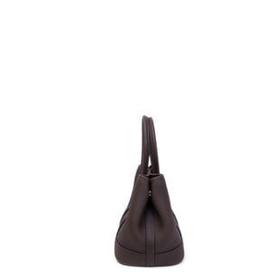 HERMES GARDEN PARTY 23 TOGO 47 CHOCOLATE SHW STAMP K