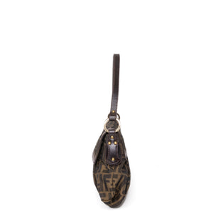 FENDI TOBACCO ZUCCA CHEF SHOULDER BAG